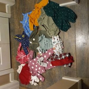 Baby Girl Bundle (0-9 months) Cat & Jack, Carter's,  Cabelas, Nike & More Brands